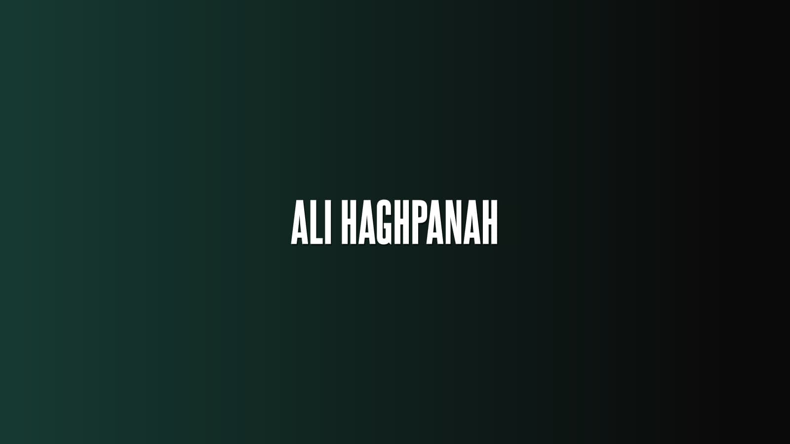 Ali Haghpanah