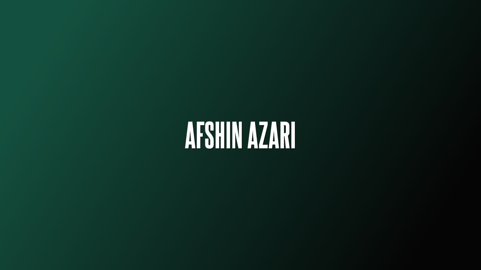 Afshin Azari