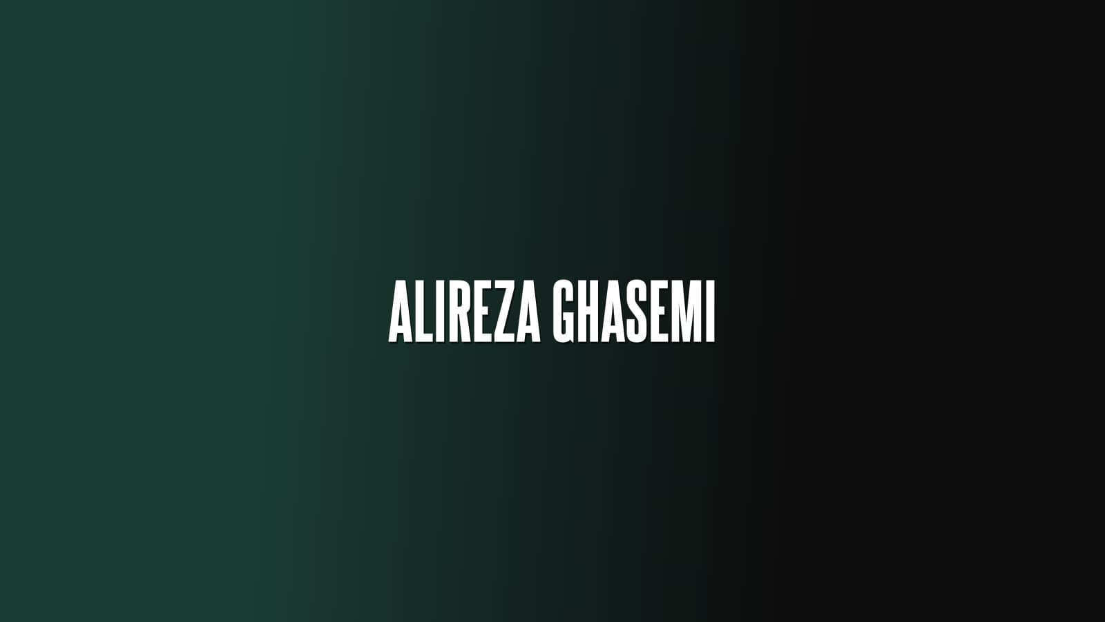 Alireza Ghasemi