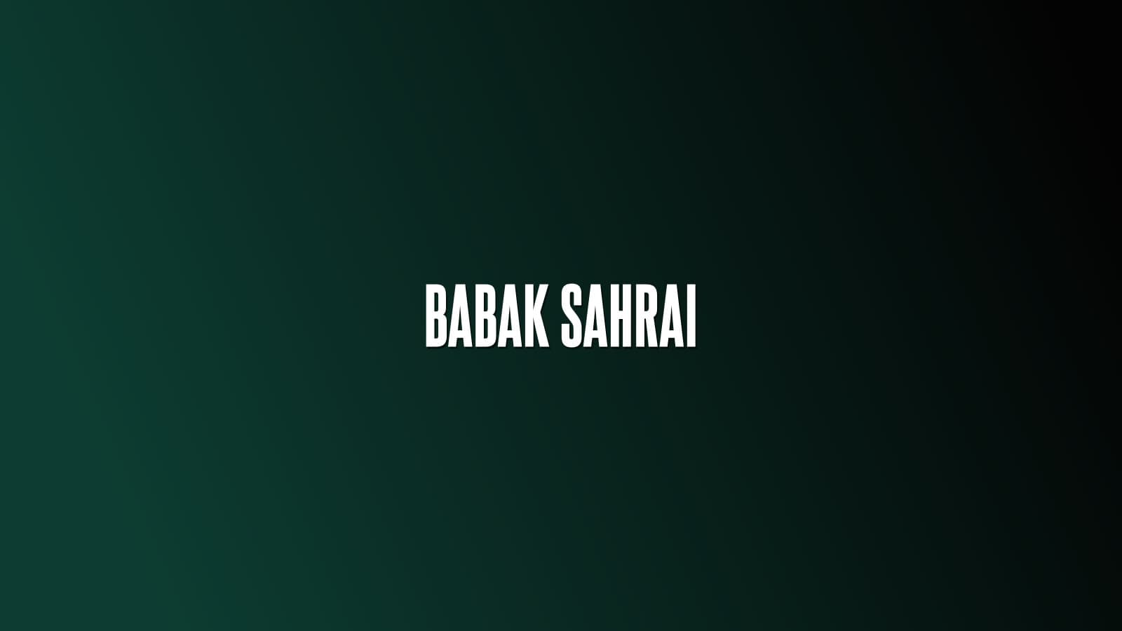 Babak Sahrai