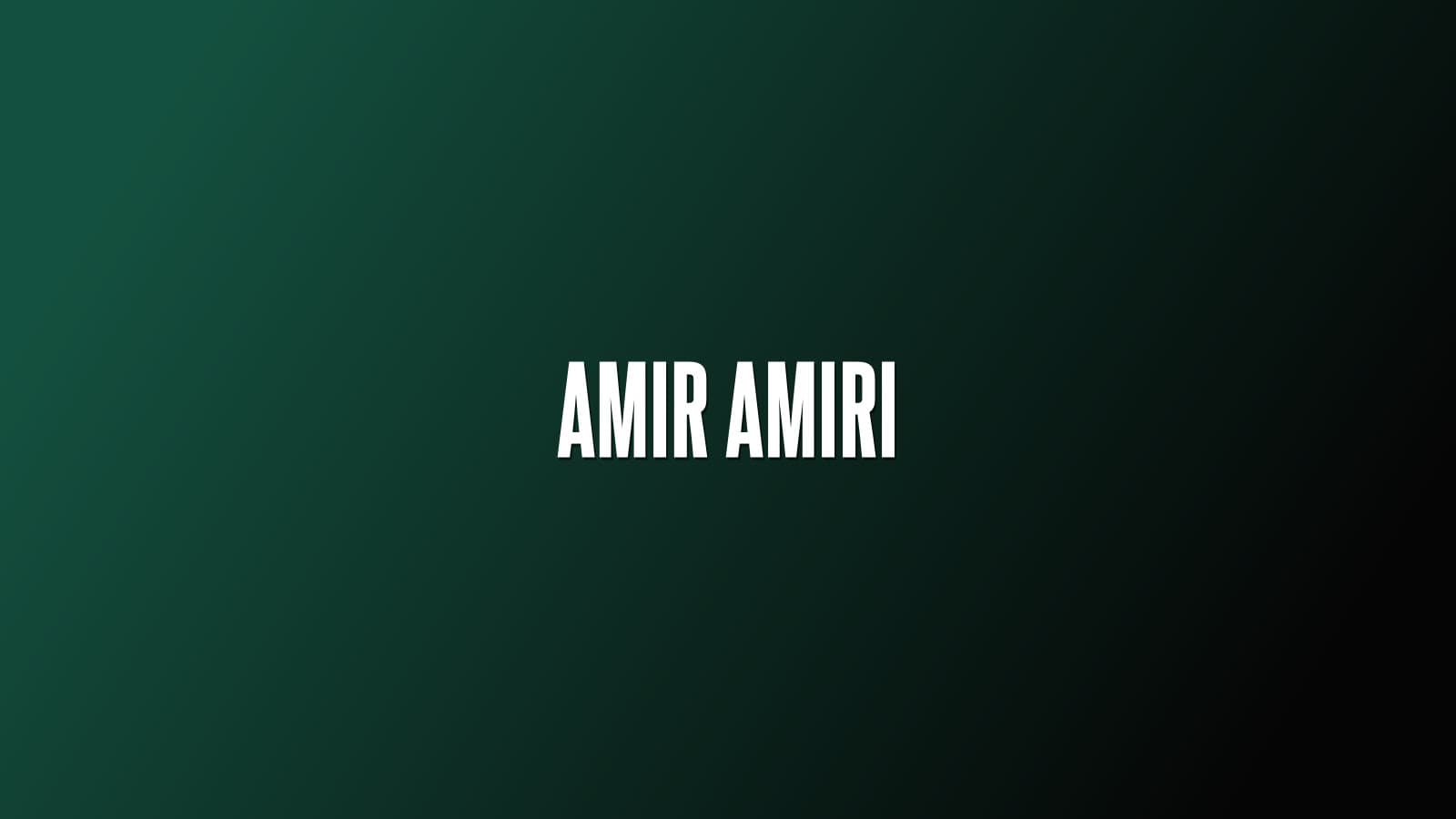 Amir Amiri