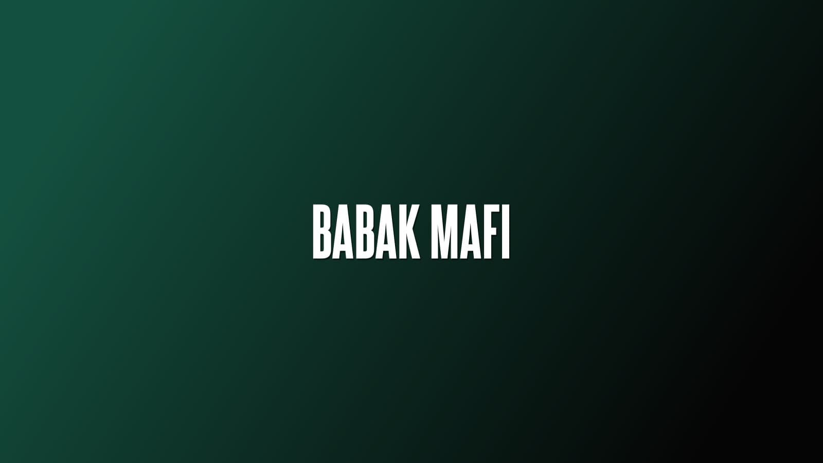 Babak Mafi