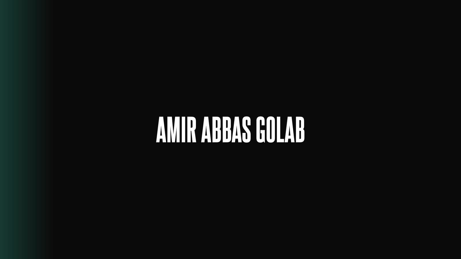 Amir Abbas Golab