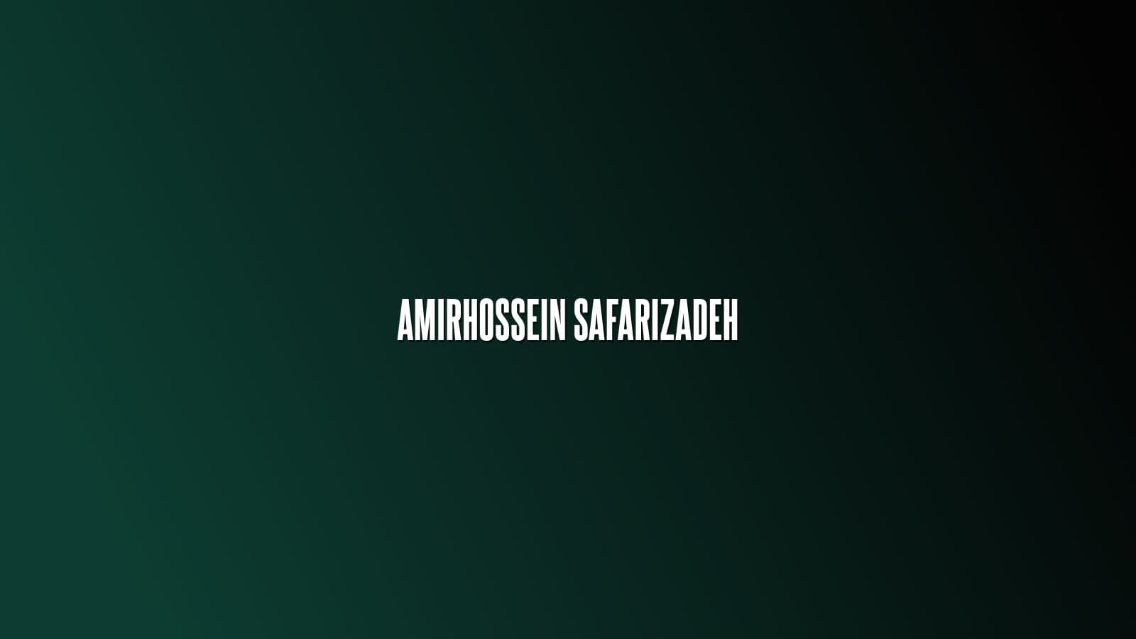 Amirhossein Safarizadeh