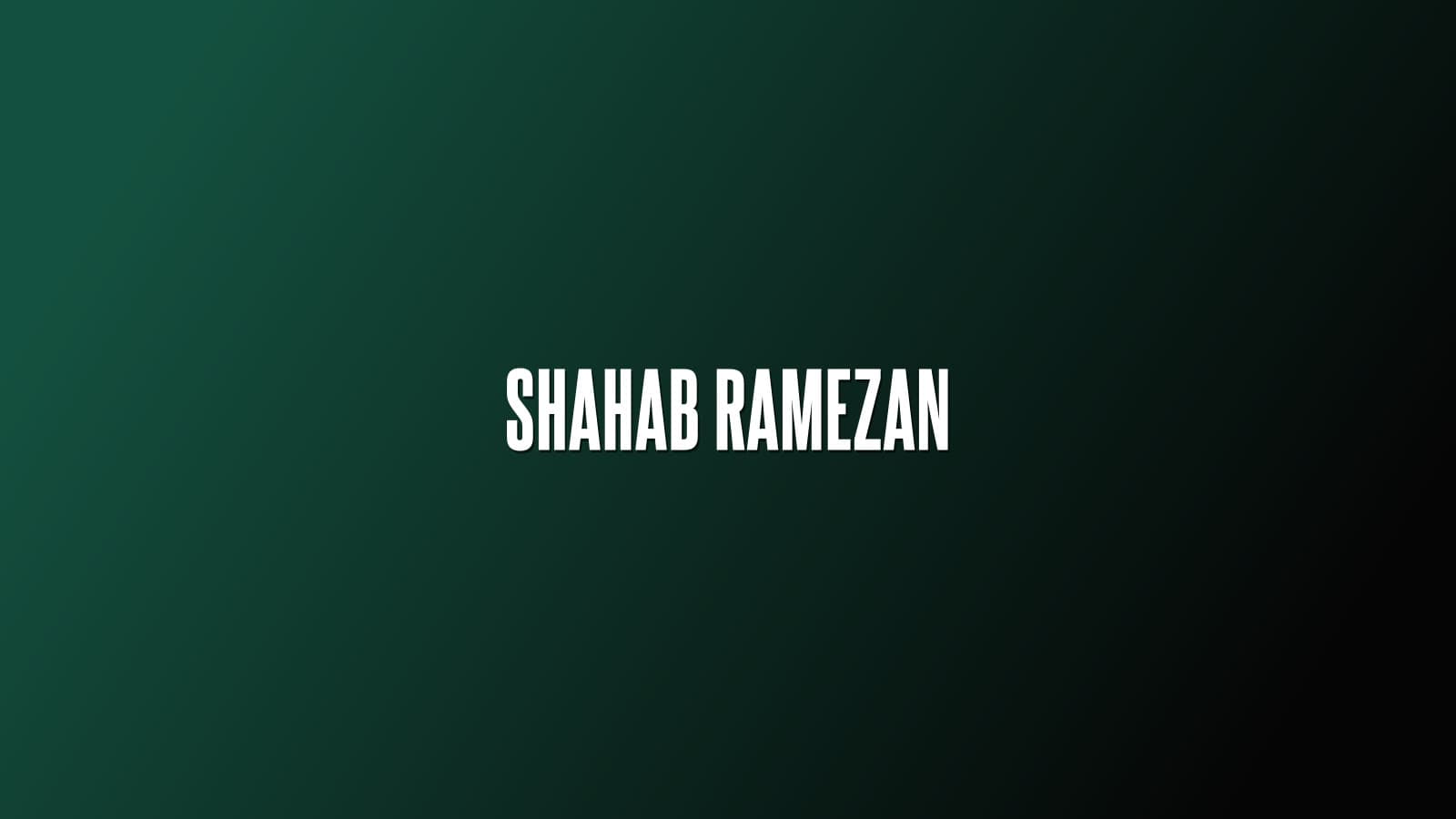 Shahab Ramezan