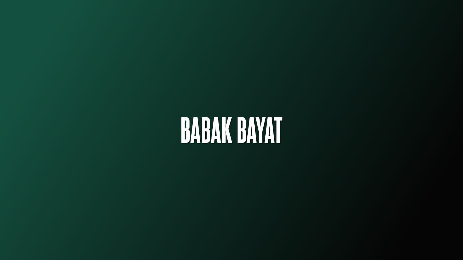 Babak Bayat