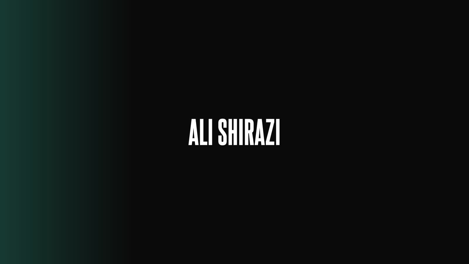 Ali Shirazi