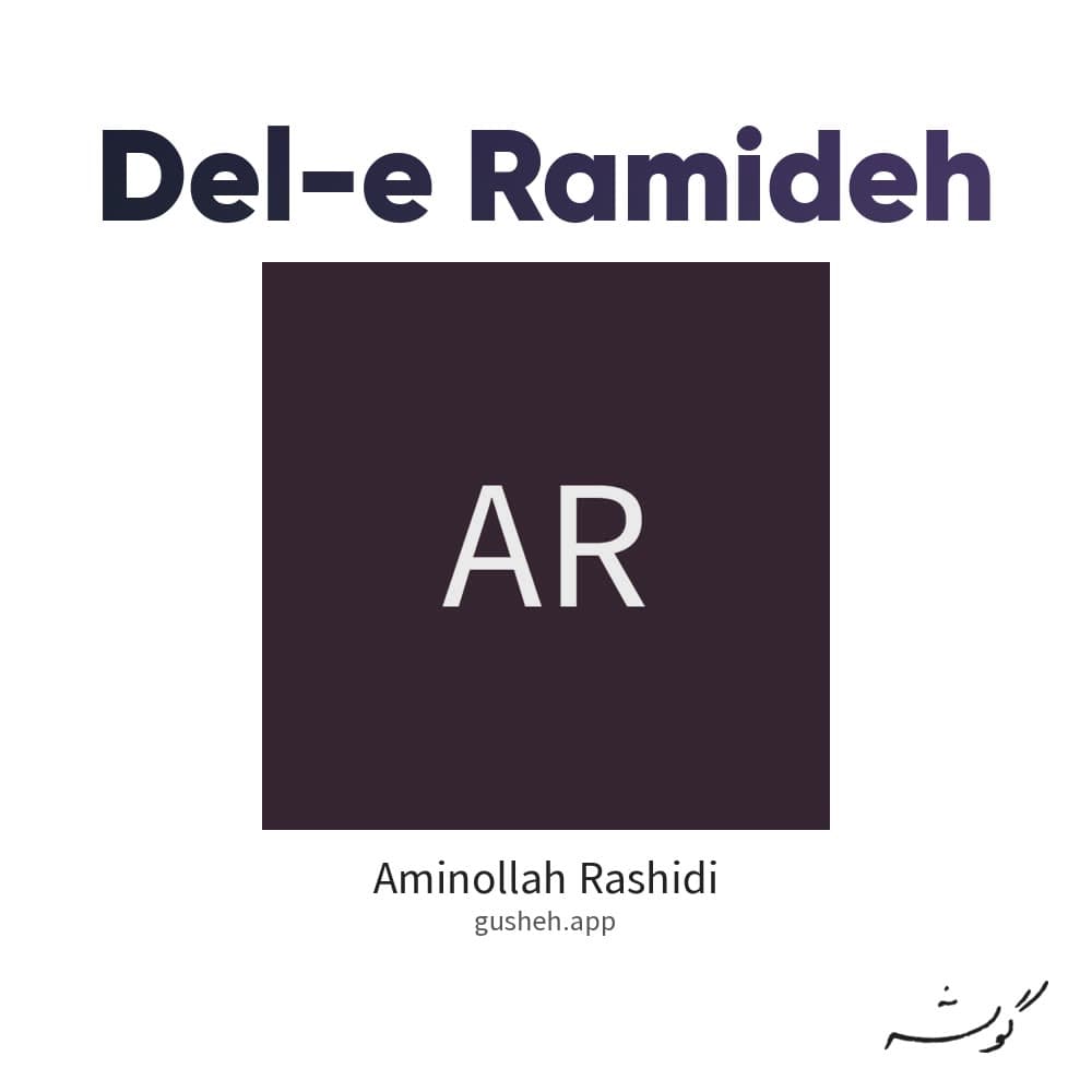 دل رمیده