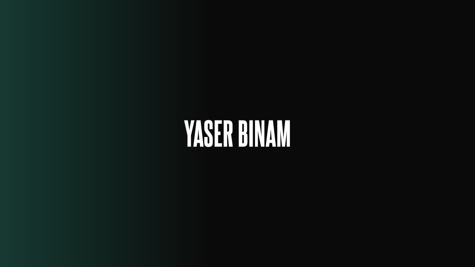 Yaser Binam