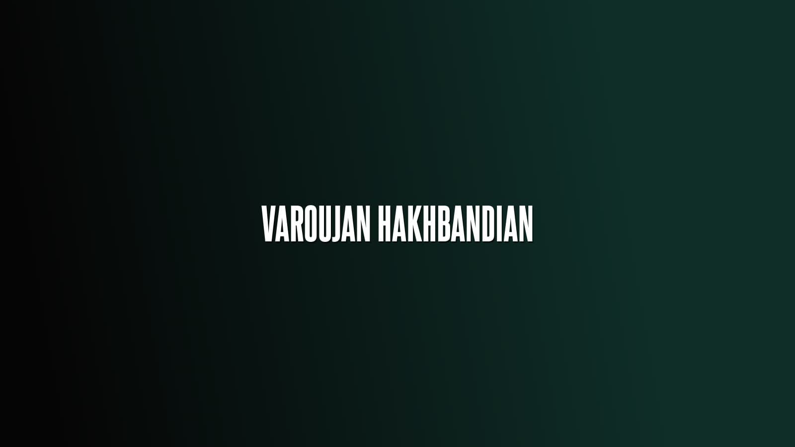 Varoujan Hakhbandian