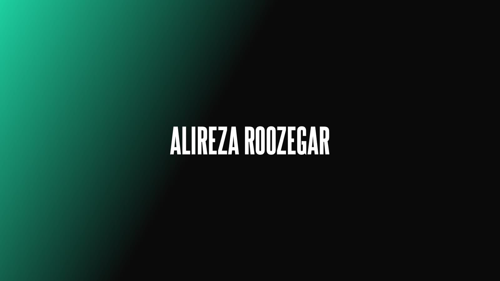 Alireza Roozegar