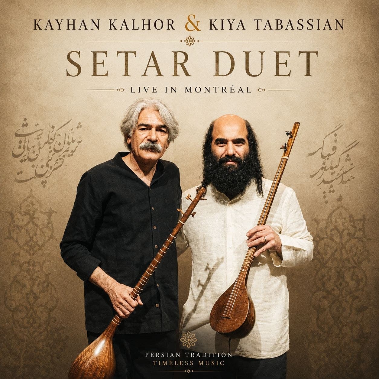 Setar Duet Live in Montrealft Kiya Tabassian