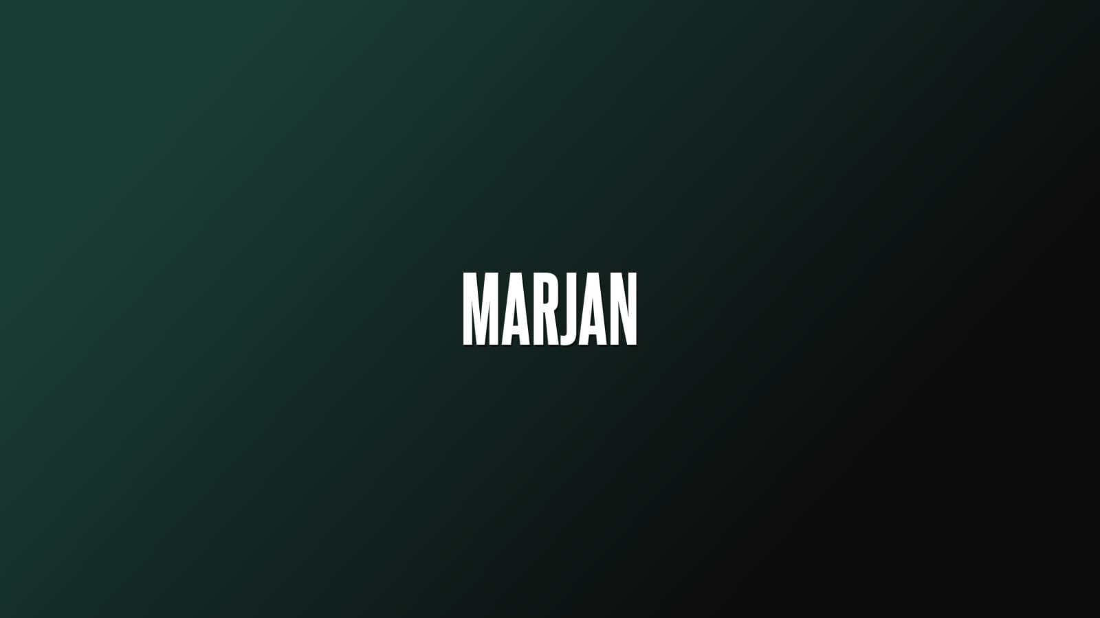 Marjan