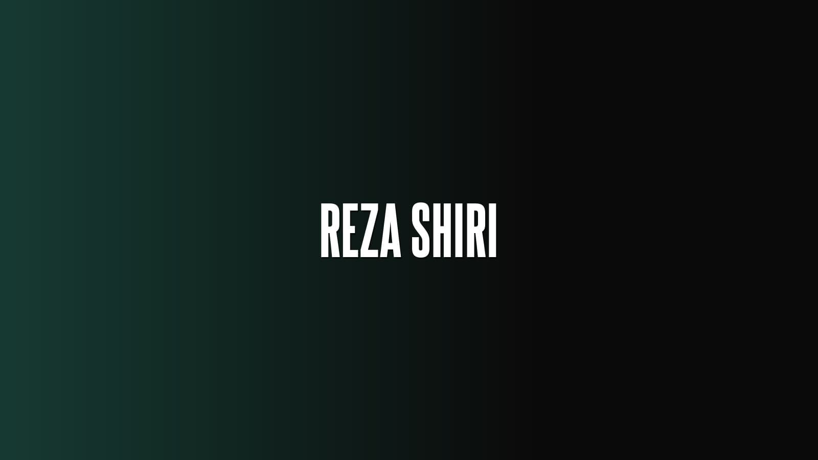 Reza Shiri