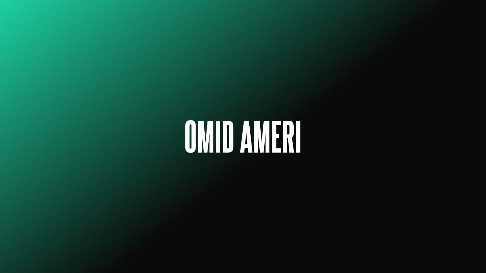 Omid Ameri