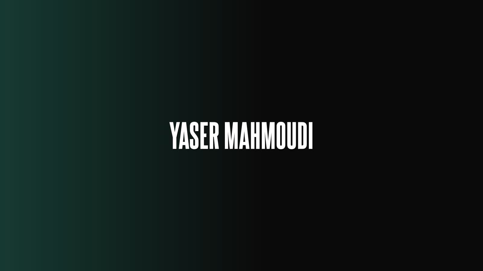 Yaser Mahmoudi