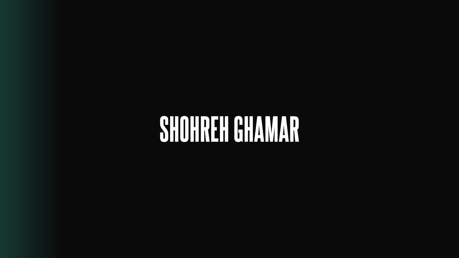 Shohreh Ghamar