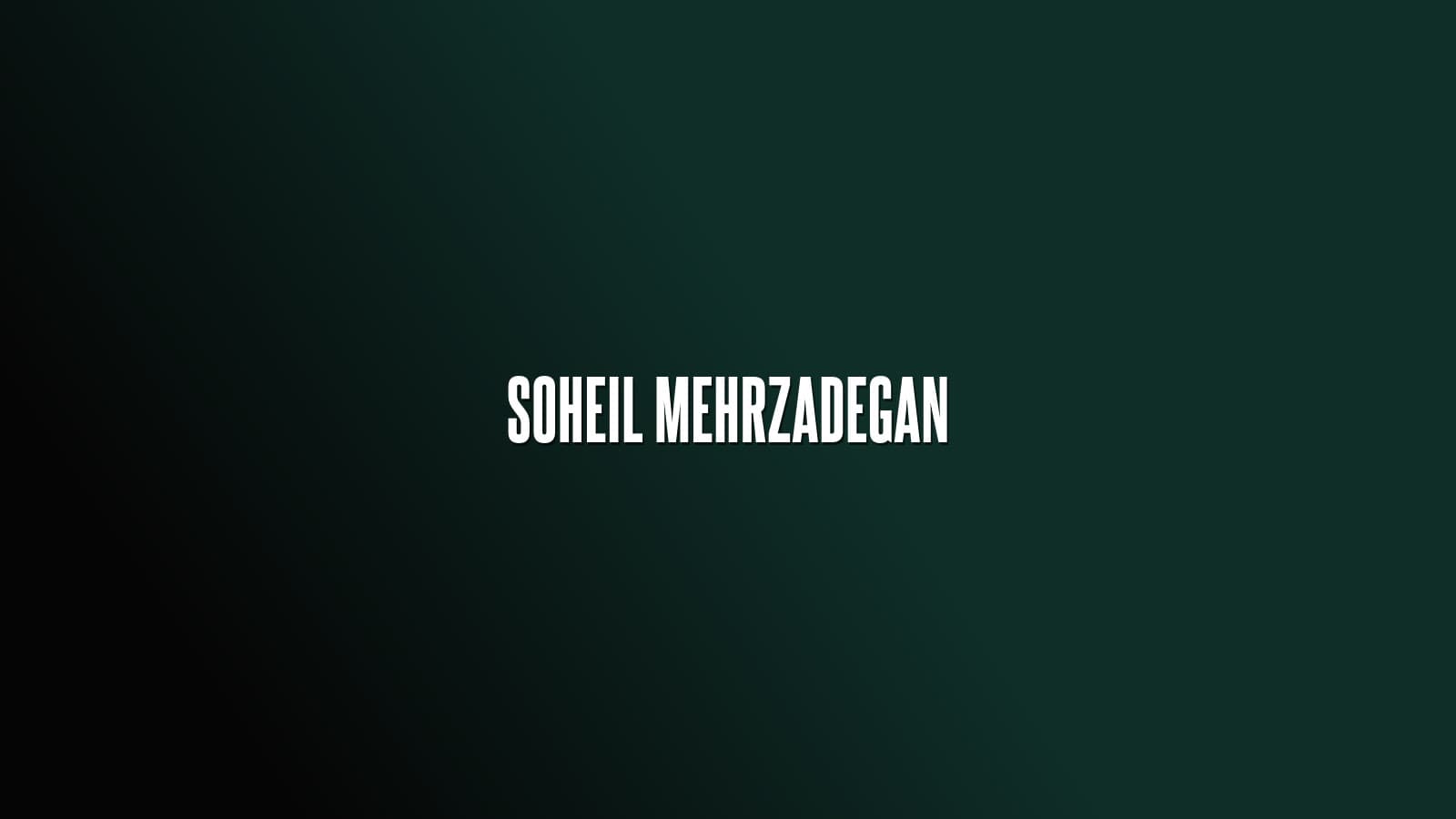 Soheil Mehrzadegan